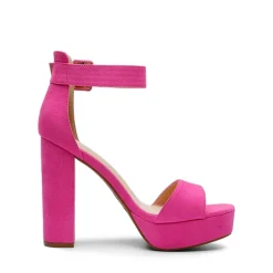 Chunky High Heel Platform Sandals