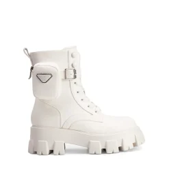 Chunky Lace-up Ankle Boots