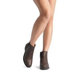 Chunky Low Heel Ankle Booties