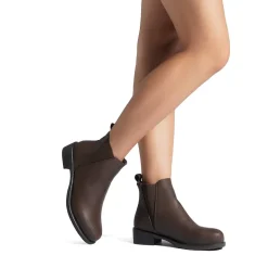 Chunky Low Heel Ankle Booties