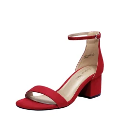 Chunky Low Heel Pump Sandals