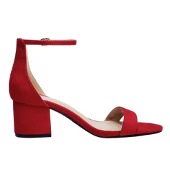 Chunky Low Heel Pump Sandals