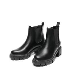 Chunky Lug Sole Chelsea Boots