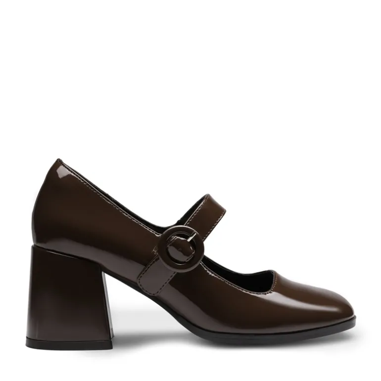 Chunky Mary Jane Pumps