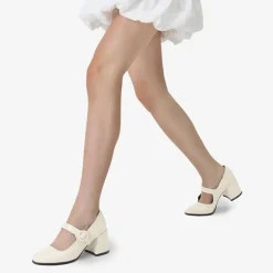 Chunky Mary Jane Pumps