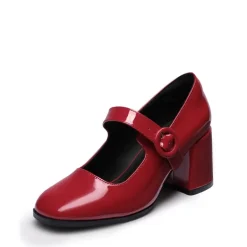 Chunky Mary Jane Pumps