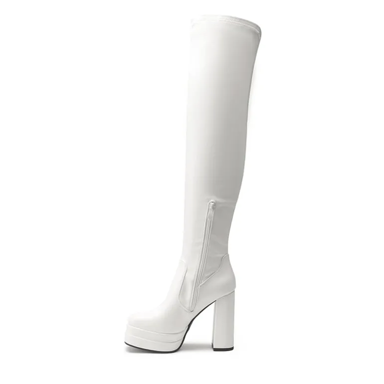 Chunky Platform Gogo Boots