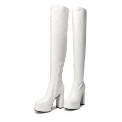 Chunky Platform Gogo Boots