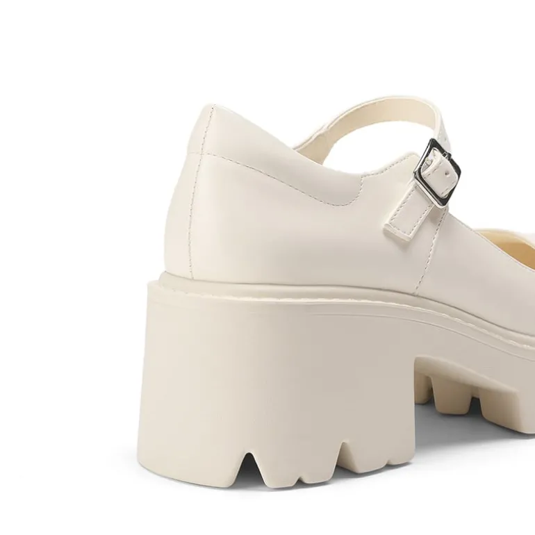 Chunky Platform Mary Jane Pumps