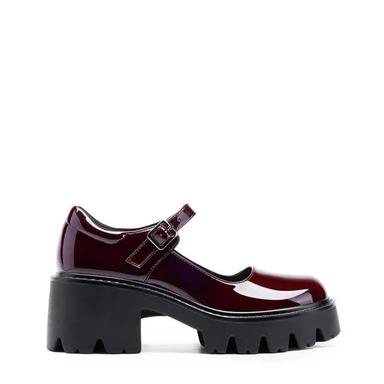 Chunky Platform Mary Jane Pumps