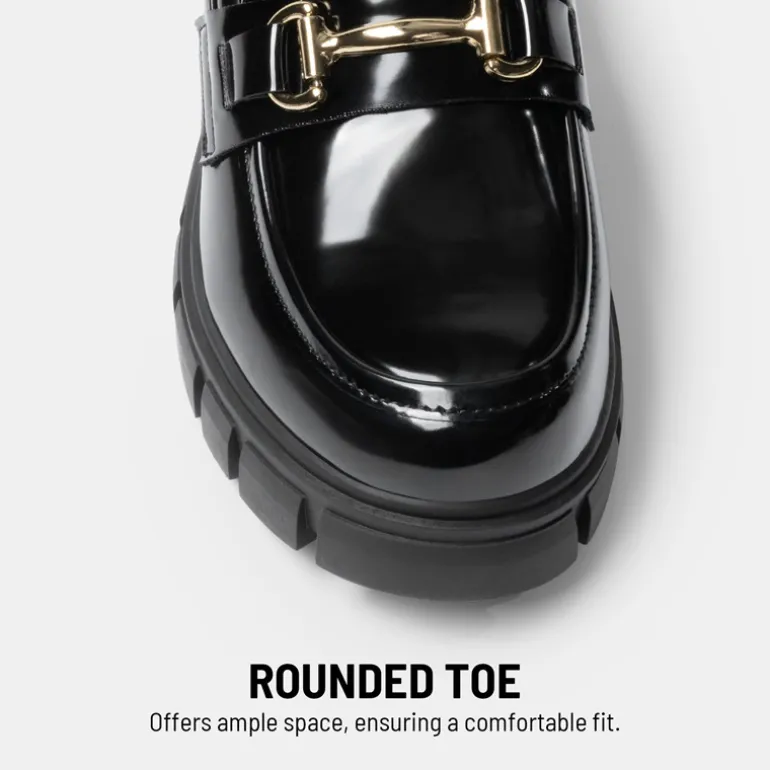 Chunky Slip-On Loafers