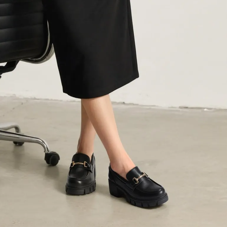 Chunky Slip-On Loafers