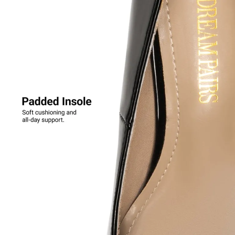 Classic Closed Toe 3 Inch Heels Pumps