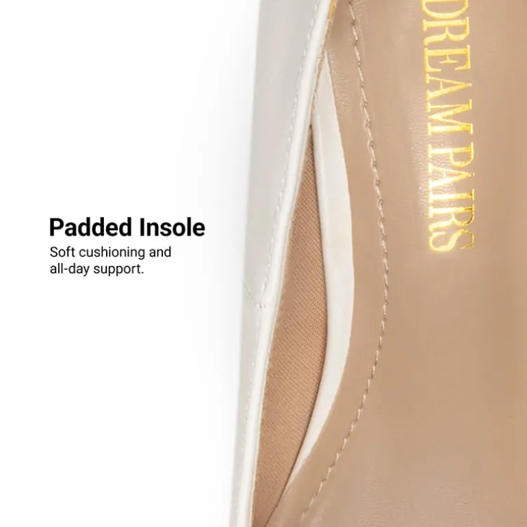 Classic Closed Toe 3 Inch Heels Pumps
