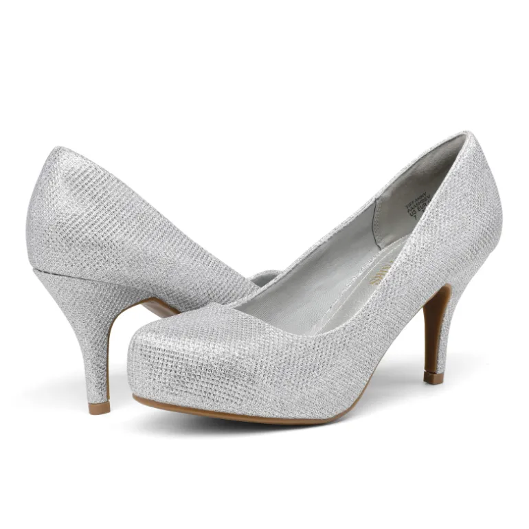 Classic Closed Toe 3 Inch Heels Pumps