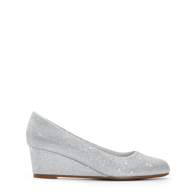 Classic Slip-On Wedge Heel Pumps