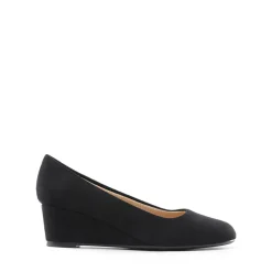 Classic Slip-On Wedge Heel Pumps