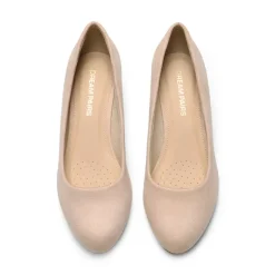 Classic Slip-On Wedge Heel Pumps
