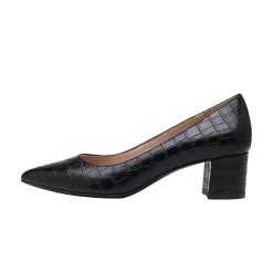 Closed Toe Block Heel Pumps