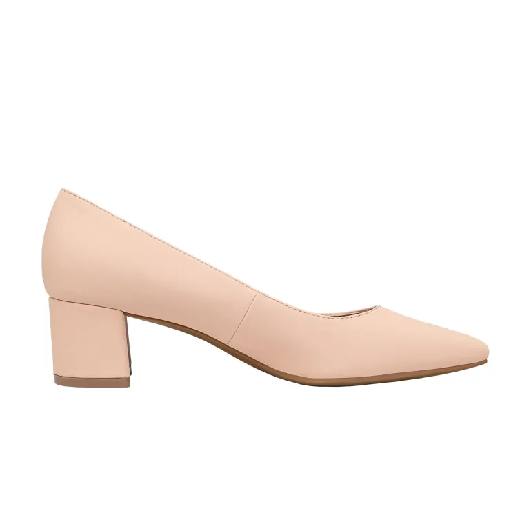 Closed Toe Block Heel Pumps