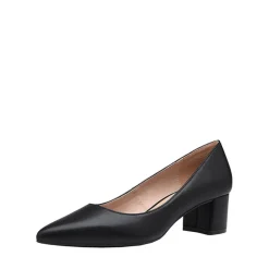 Closed Toe Block Heel Pumps