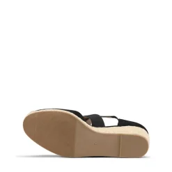 Closed-Toe Criss Cross Espadrille Sandals