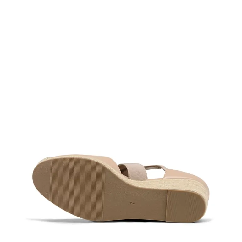 Closed-Toe Criss Cross Espadrille Sandals