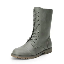 Combat Mid-calf Boots