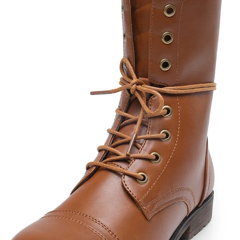 Combat Mid-calf Boots