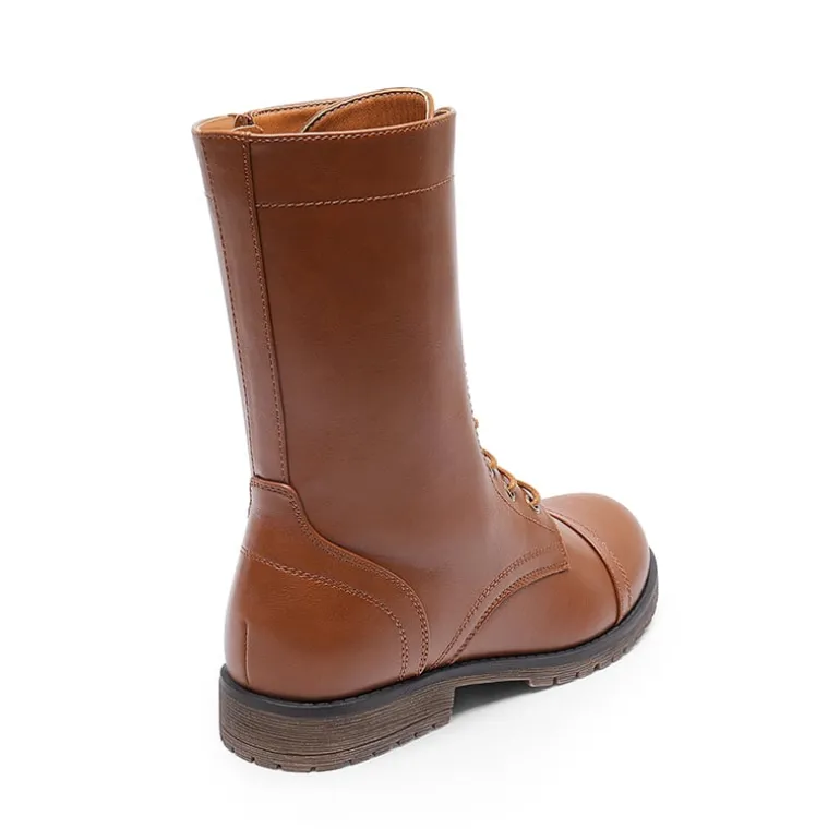 Combat Mid-calf Boots