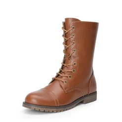 Combat Mid-calf Boots