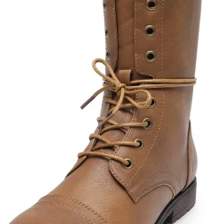 Combat Mid-calf Boots