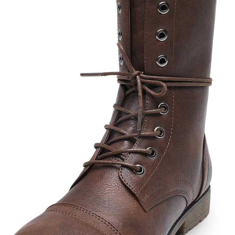 Combat Mid-calf Boots