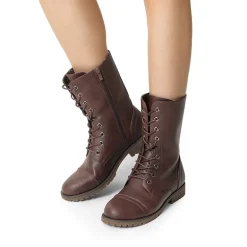 Combat Mid-calf Boots