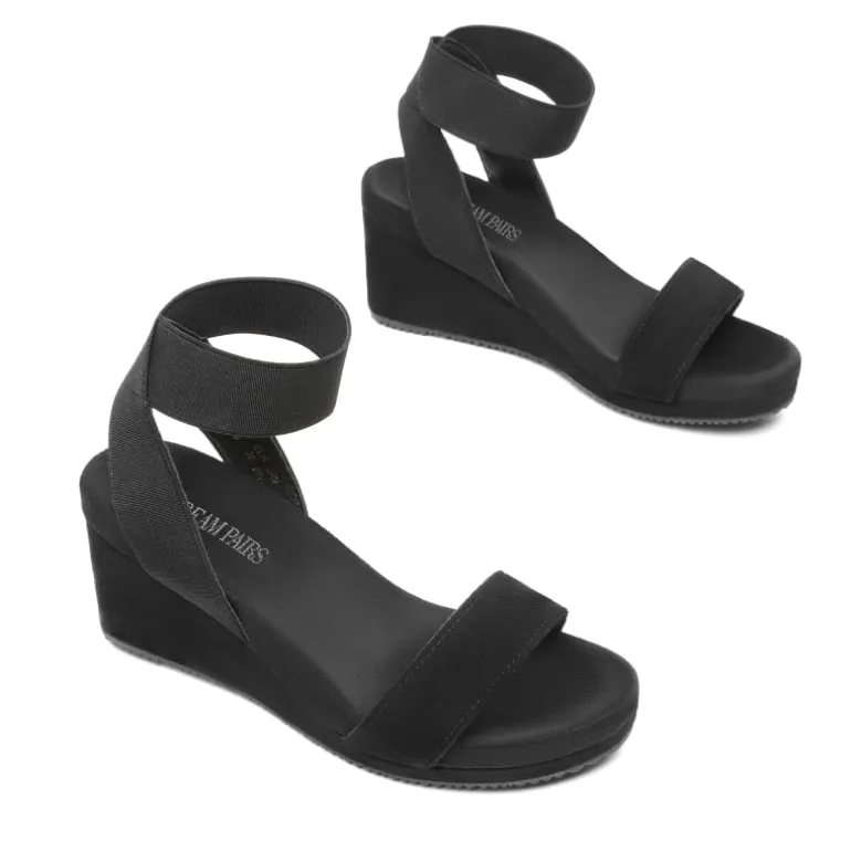 Comfortable Ankle Strap Platform Wedge Sandals