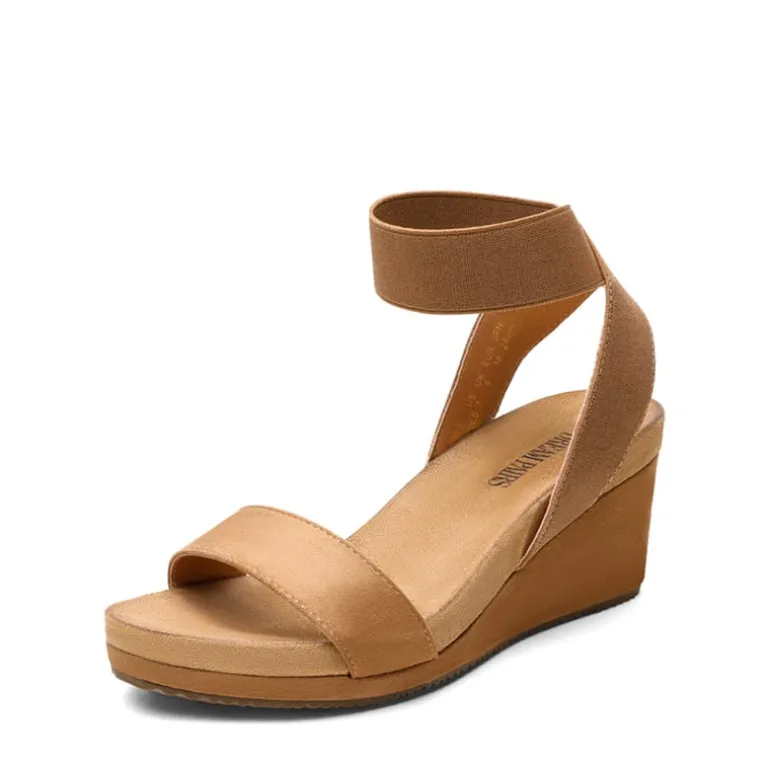 Comfortable Ankle Strap Platform Wedge Sandals