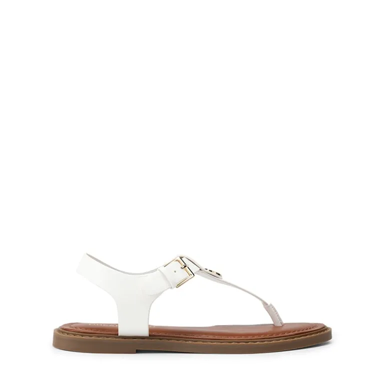 Comfortable Chic T-strap Flat Sandals