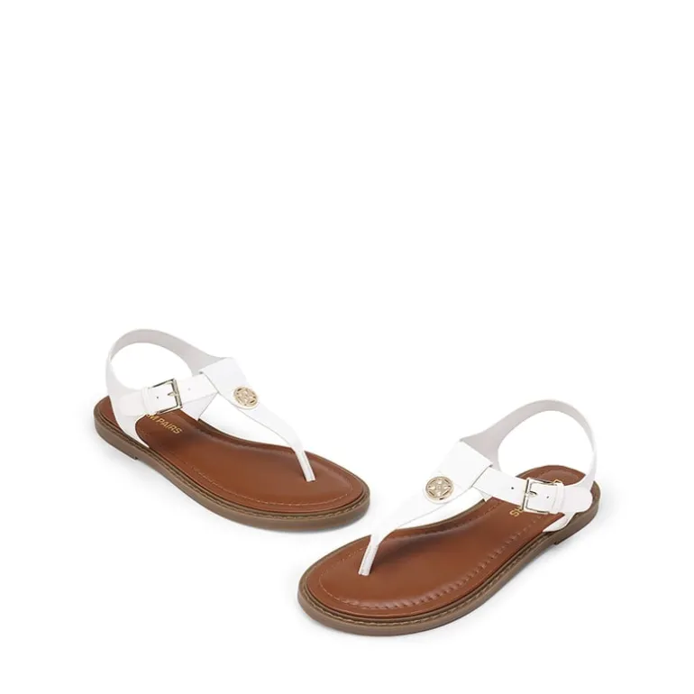 Comfortable Chic T-strap Flat Sandals