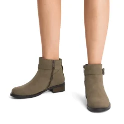 Comfortable Low Block Heel Ankle Boots