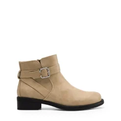 Comfortable Low Block Heel Ankle Boots
