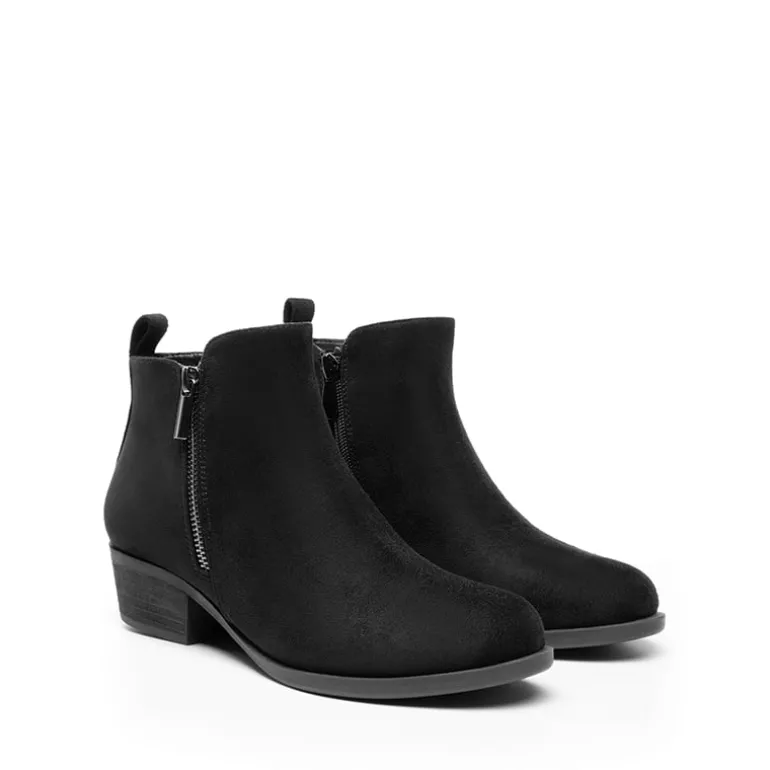 Comfortable Low Heel Ankle Boots