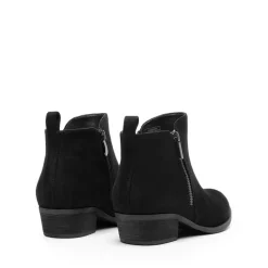 Comfortable Low Heel Ankle Boots