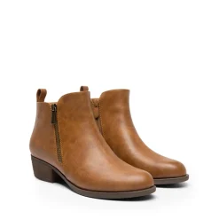 Comfortable Low Heel Ankle Boots