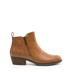 Comfortable Low Heel Ankle Boots