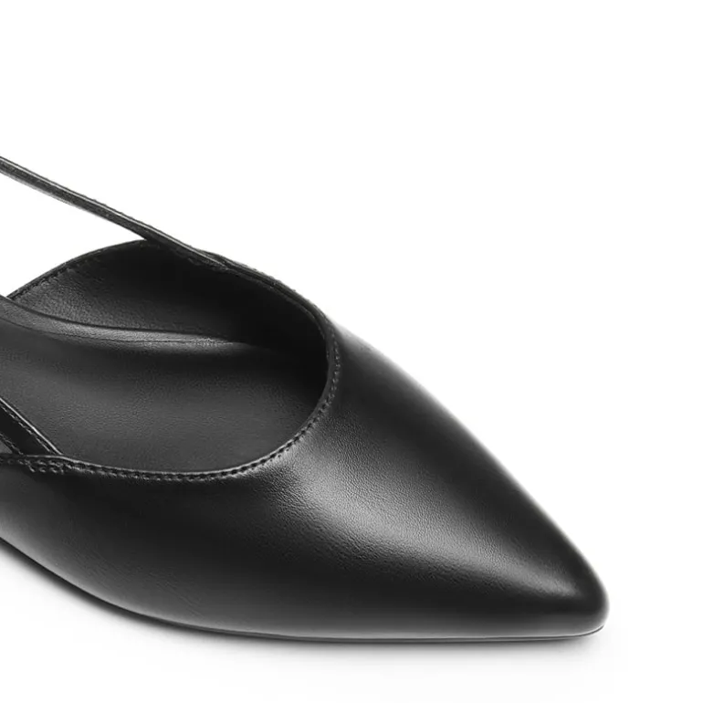 Comfortable Pointed-Toe Slingback Flats