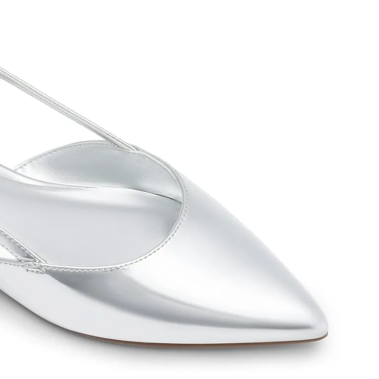 Comfortable Pointed-Toe Slingback Flats