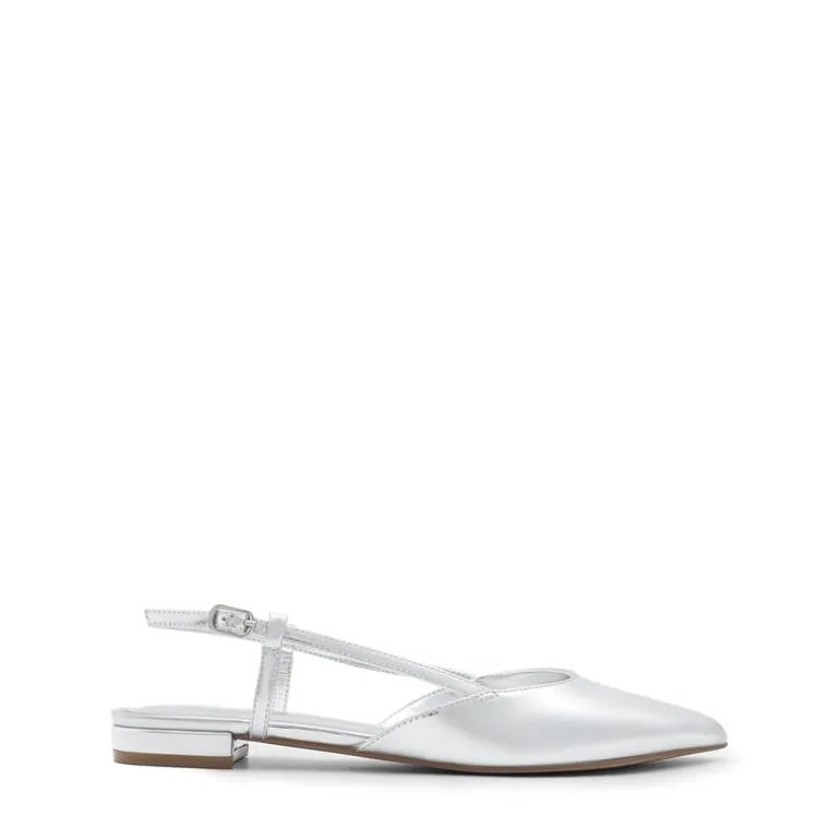 Comfortable Pointed-Toe Slingback Flats