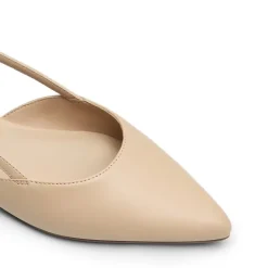 Comfortable Pointed-Toe Slingback Flats