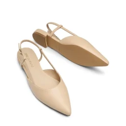 Comfortable Pointed-Toe Slingback Flats