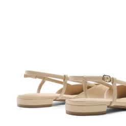 Comfortable Pointed-Toe Slingback Flats